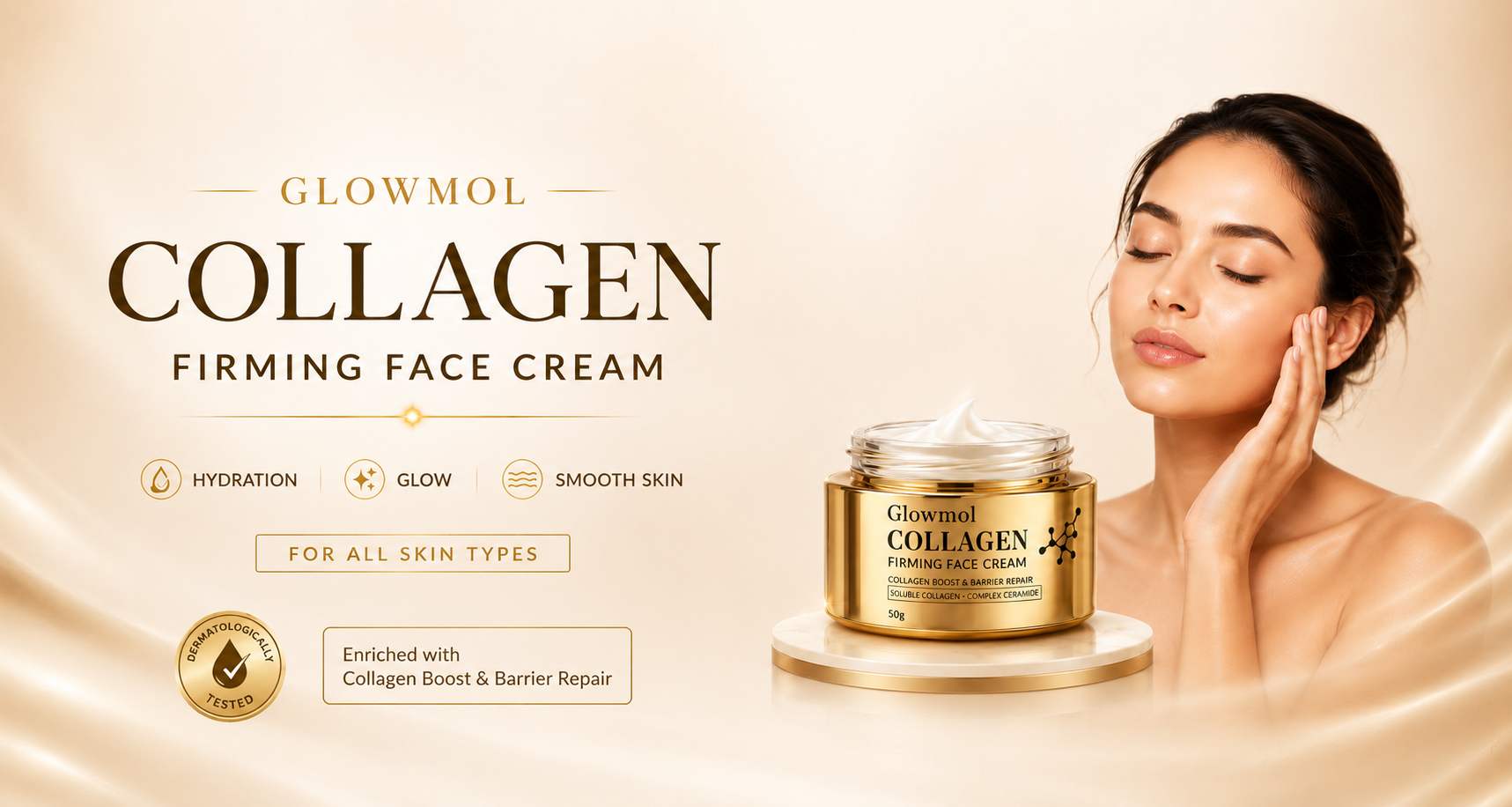 Glowmol Collagen Cream